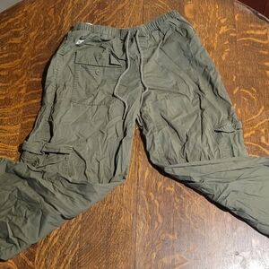 Almost Famous Green Cargo Pants